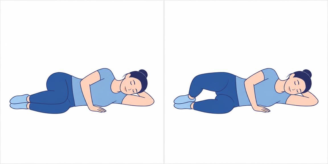 Illustration demonstrating the Clamshell exercise